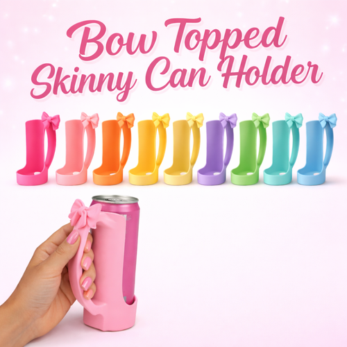 Bow Skinny Can Holder
