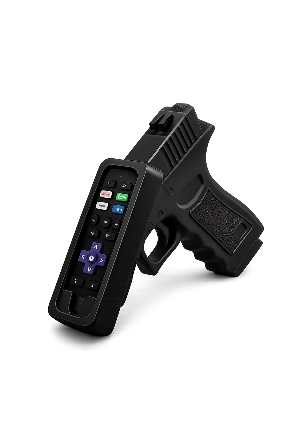 Glock-Inspired Roku Remote Holder | 3D Printed TV Remote Stand