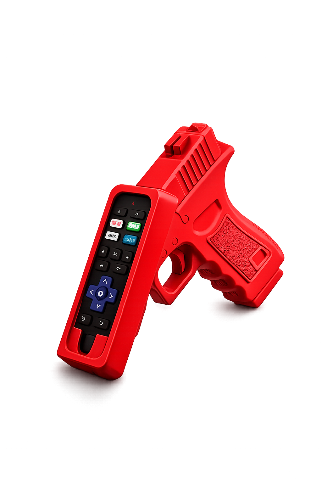 Glock-Inspired Roku Remote Holder | 3D Printed TV Remote Stand