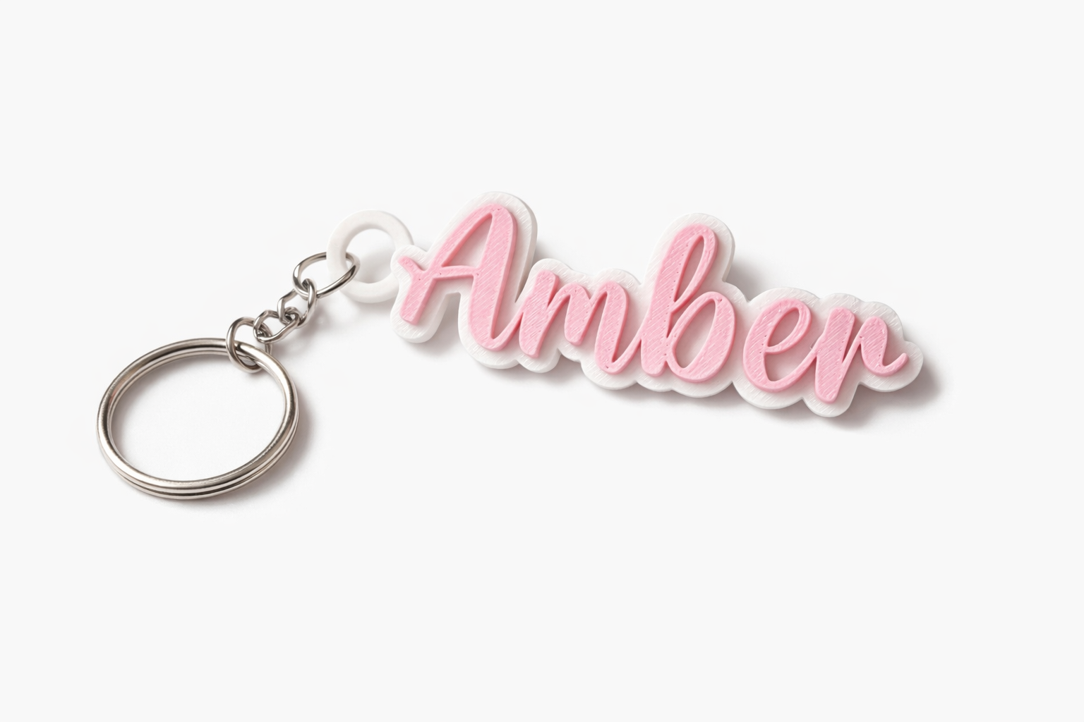 Custom Name Keychain - Personalized 3D Printed Gift
