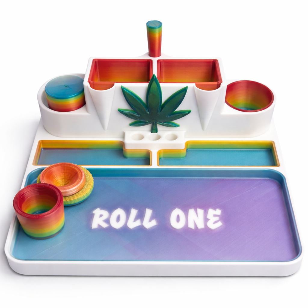 Custom Rolling Tray - Premium Smoking Accessory Organizer