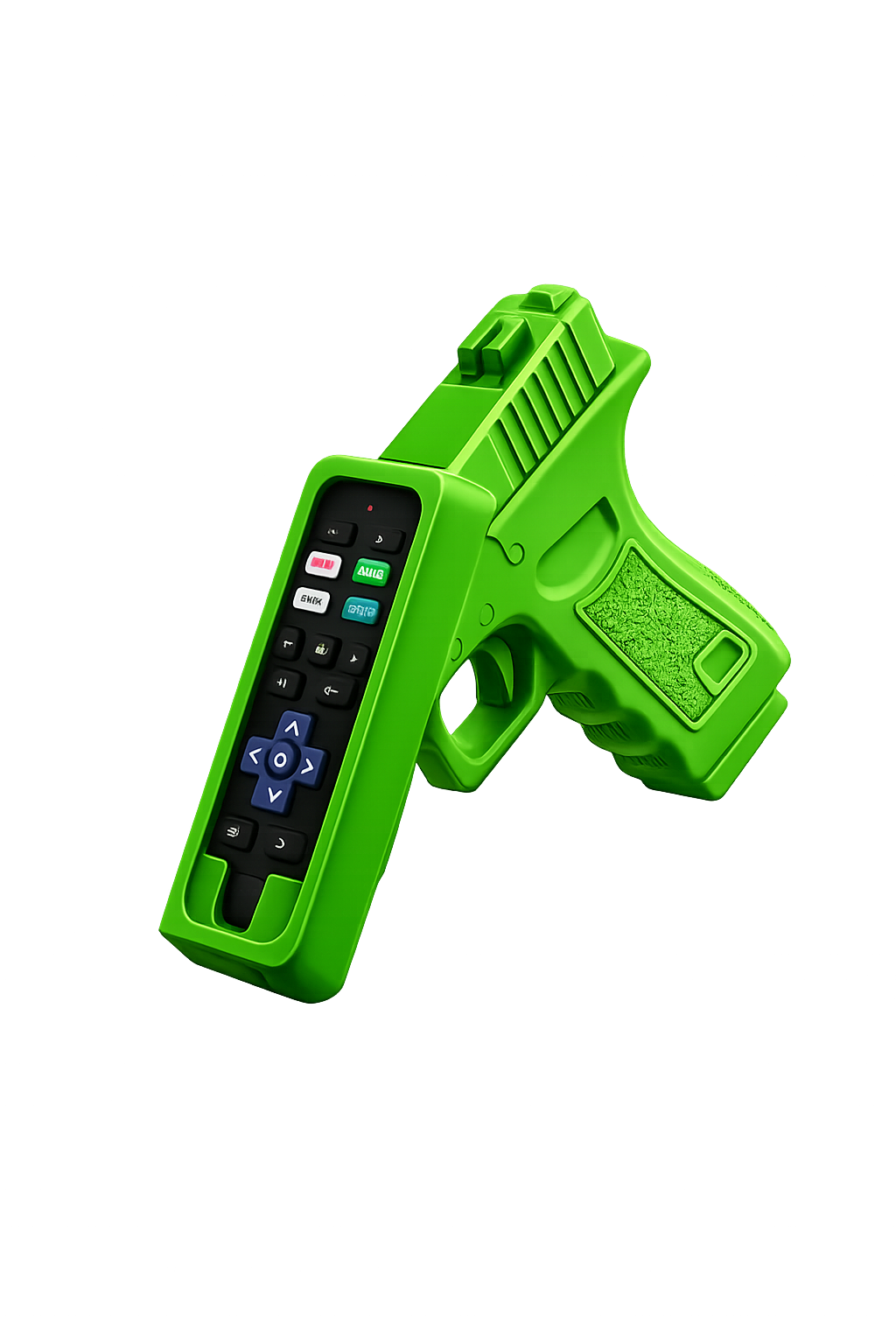 Glock-Inspired Roku Remote Holder | 3D Printed TV Remote Stand