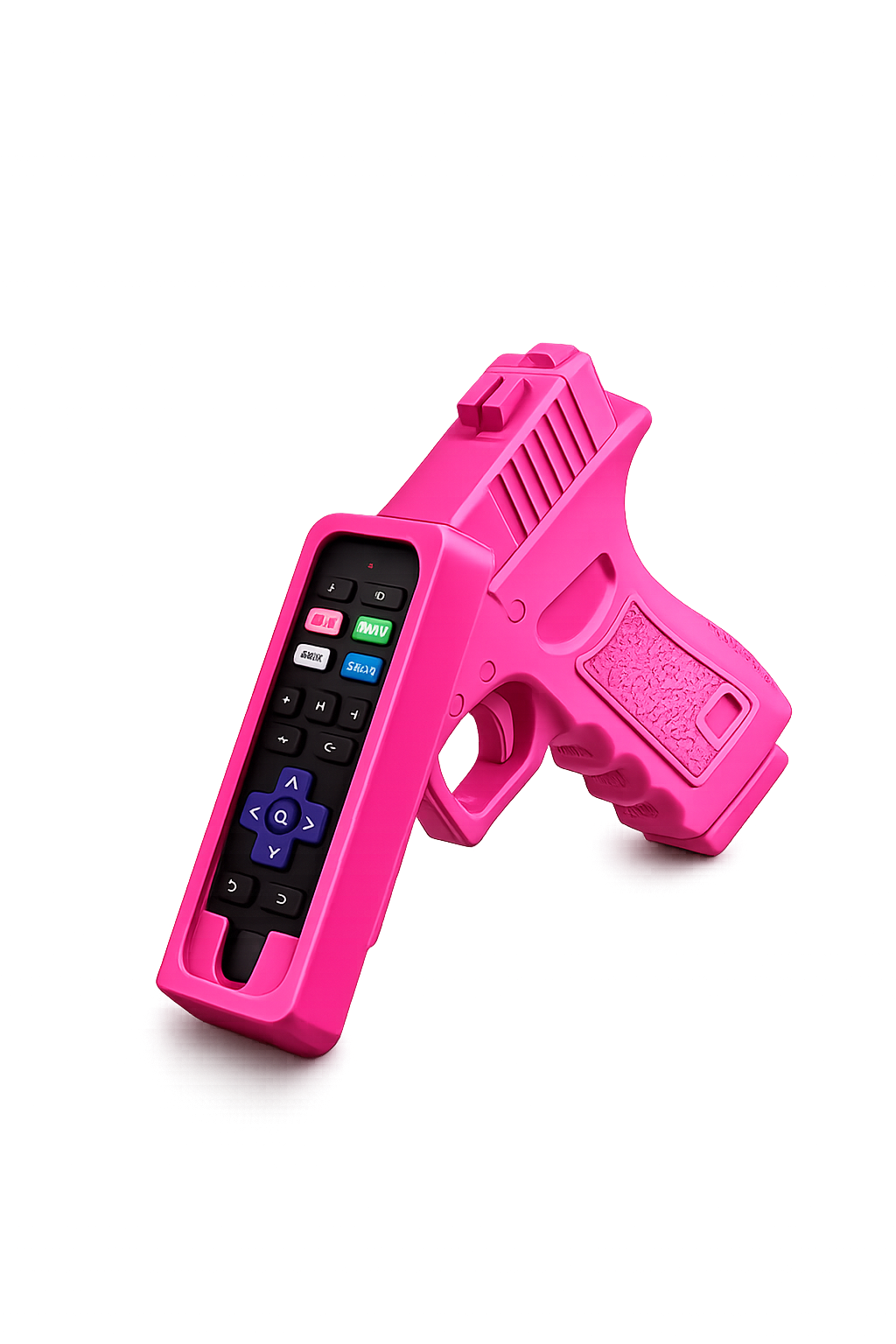 Glock-Inspired Roku Remote Holder | 3D Printed TV Remote Stand