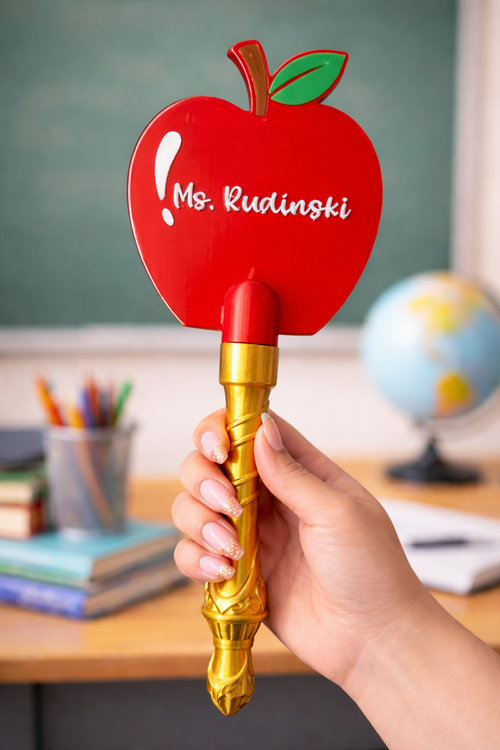 Apple Tap Pay Wand – Personalized Teacher Gift