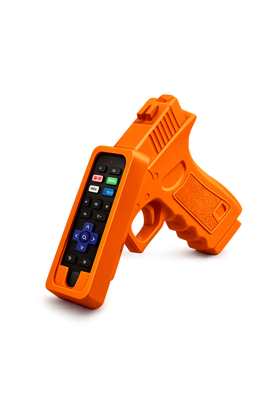 Glock-Inspired Roku Remote Holder | 3D Printed TV Remote Stand