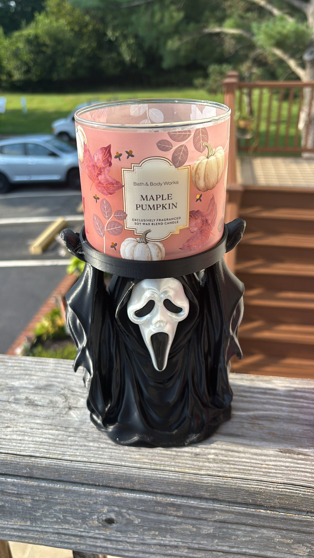 Ghostface Candle Holder