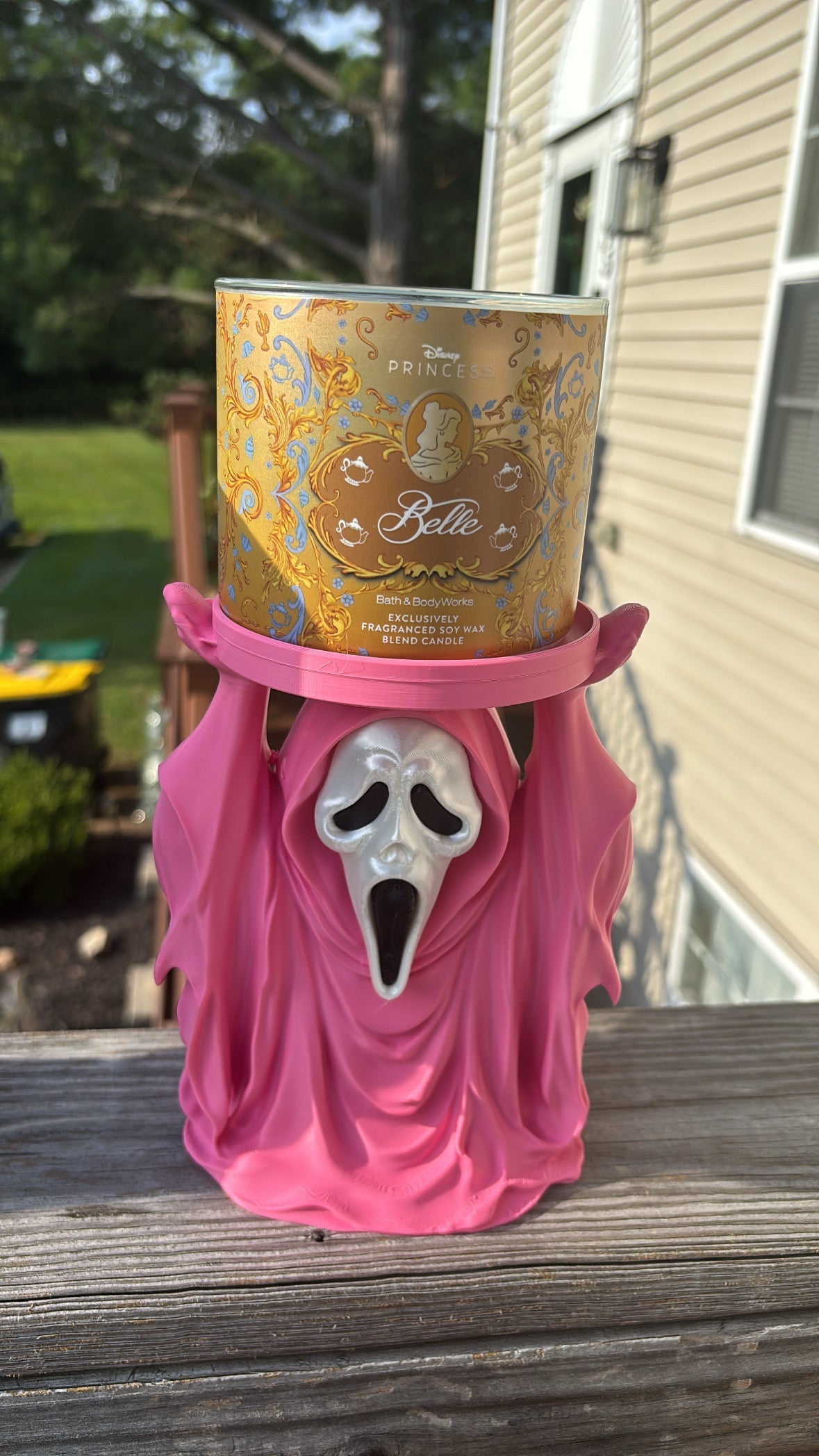 Ghostface Candle Holder